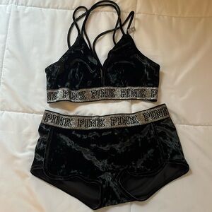 NWT Victoria’s secret matching set black